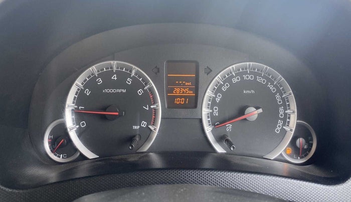 2012 Maruti Swift VXI, Petrol, Manual, 28,365 km, Odometer Image