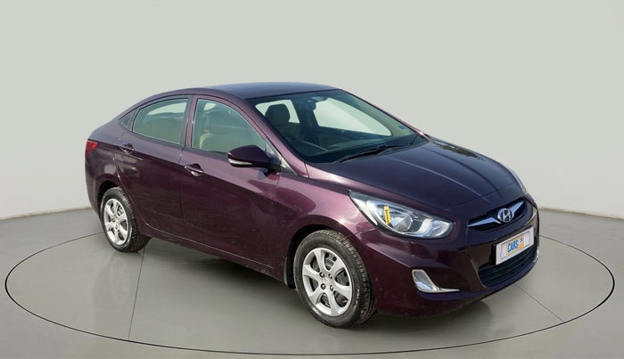 2013 Hyundai Verna FLUIDIC 1.6 CRDI EX, Diesel, Manual, 97,406 km, Right Front Diagonal