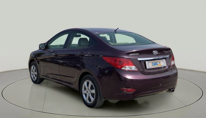 2013 Hyundai Verna FLUIDIC 1.6 CRDI EX, Diesel, Manual, 97,406 km, Left Back Diagonal