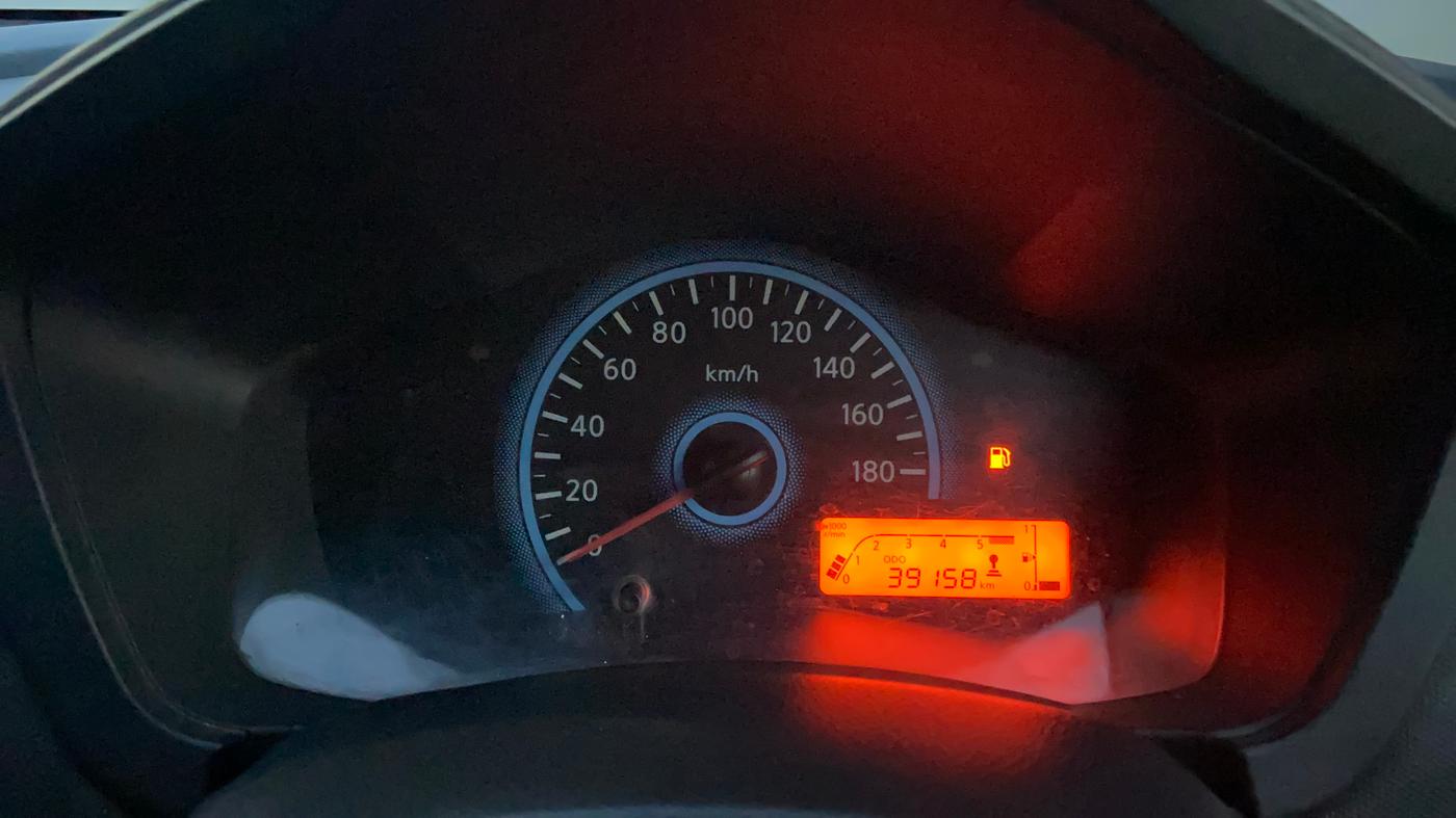 2018 Datsun Redi Go A, Petrol, Manual, 39,141 km, Odometer Image