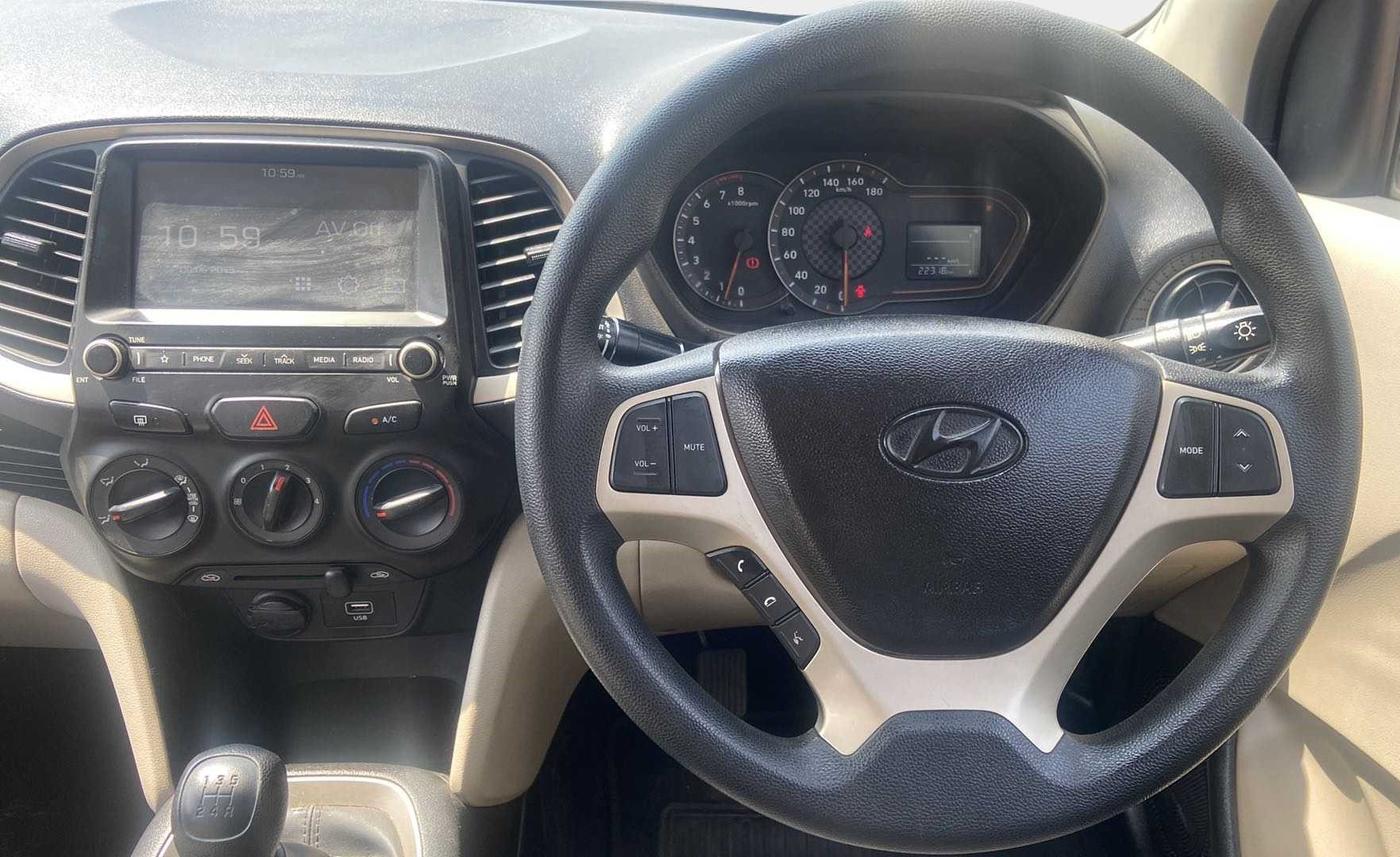 2019 Hyundai NEW SANTRO SPORTZ MT, Petrol, Manual, 22,317 km, Steering Wheel Close Up