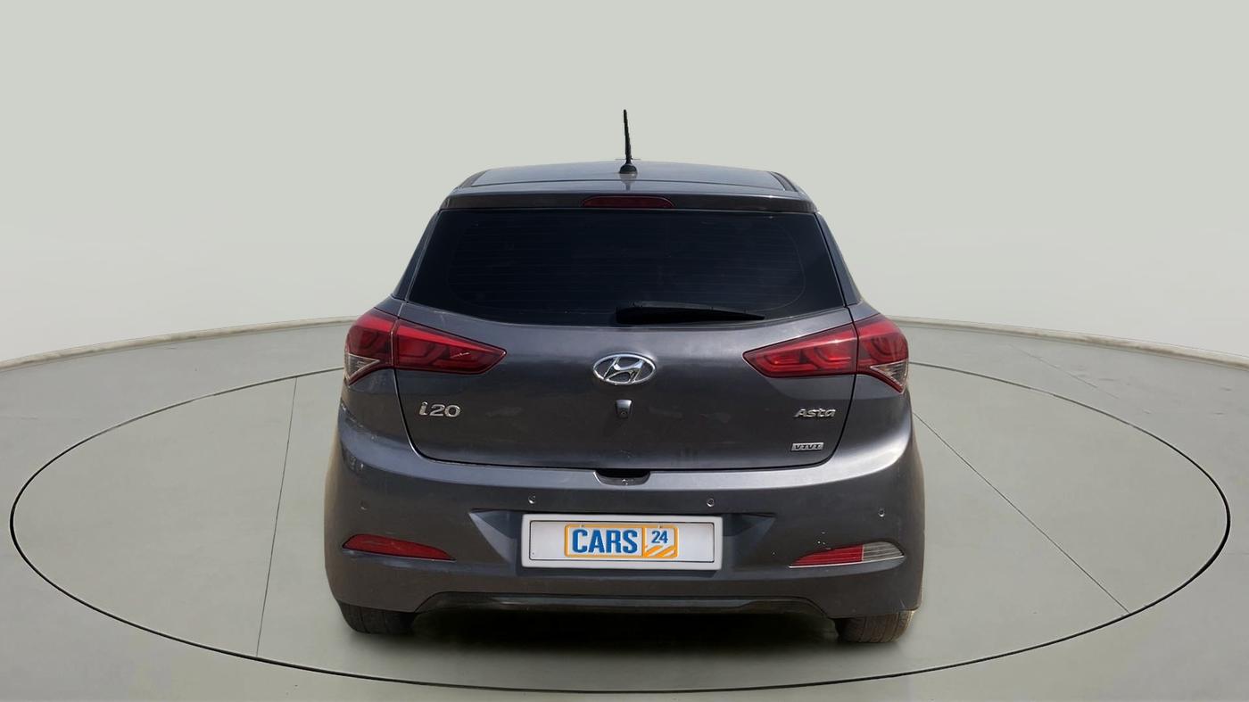 2016 Hyundai Elite i20 ASTA 1.2 (O), CNG, Manual, 1,00,785 km, Back/Rear