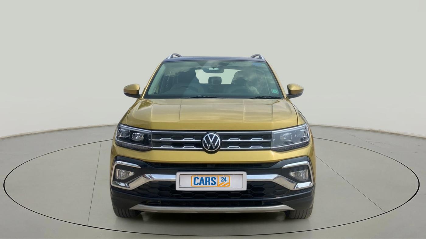 2022 Volkswagen TAIGUN TOPLINE 1.0 TSI MT, Petrol, Manual, 29,068 km, Front