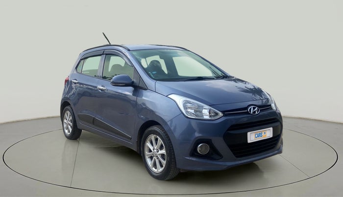 2015 Hyundai Grand i10 ASTA AT 1.2 KAPPA VTVT, Petrol, Automatic, 34,949 km, Right Front Diagonal