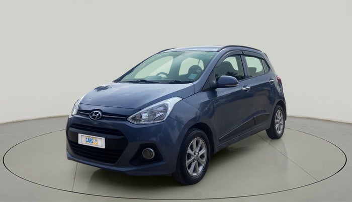 2015 Hyundai Grand i10 ASTA AT 1.2 KAPPA VTVT, Petrol, Automatic, 34,949 km, Left Front Diagonal