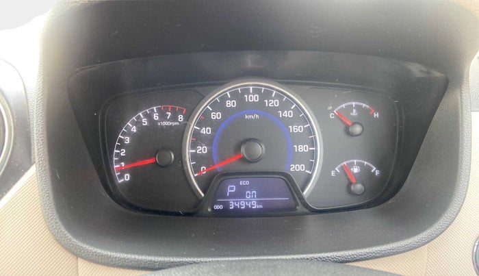 2015 Hyundai Grand i10 ASTA AT 1.2 KAPPA VTVT, Petrol, Automatic, 34,949 km, Odometer Image