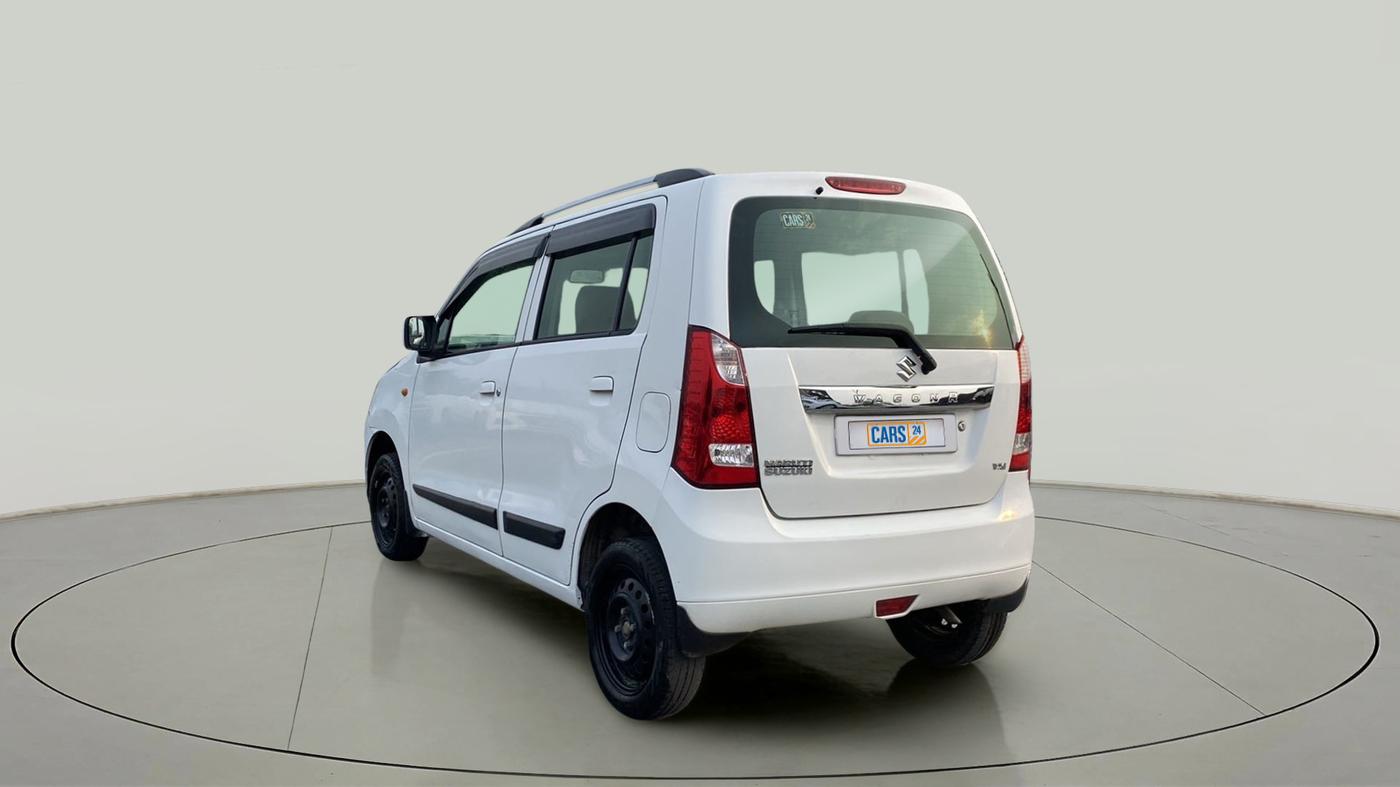 2014 Maruti Wagon R 1.0 VXI, Petrol, Manual, 87,408 km, Left Back Diagonal