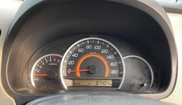 2014 Maruti Wagon R 1.0 VXI, Petrol, Manual, 87,408 km, Odometer Image