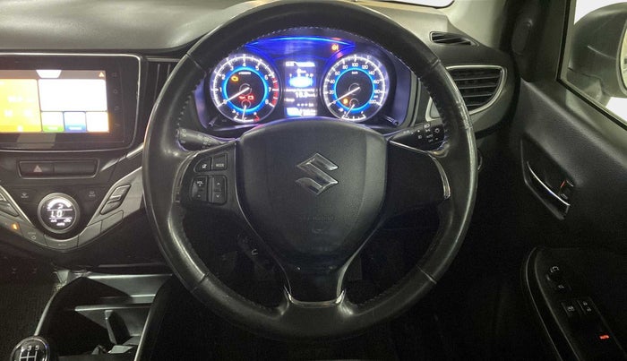 2020 Maruti Baleno ALPHA PETROL 1.2, Petrol, Manual, 80,833 km, Steering Wheel Close Up