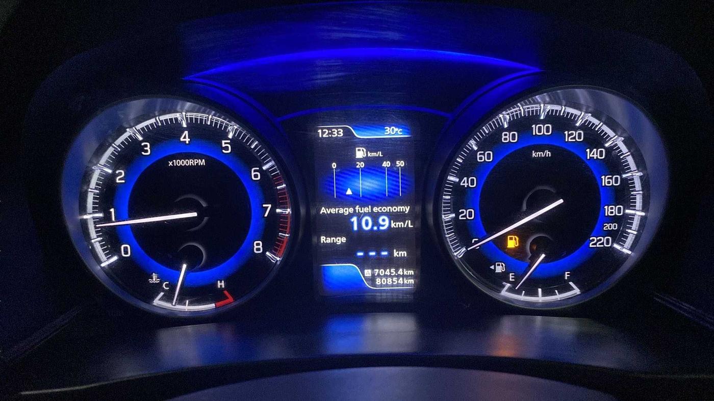2020 Maruti Baleno ALPHA PETROL 1.2, Petrol, Manual, 80,833 km, Odometer Image