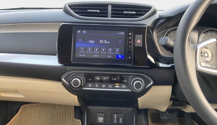 2022 Honda Amaze 1.2L I-VTEC VX CVT, Petrol, Automatic, 11,850 km, Infotainment System