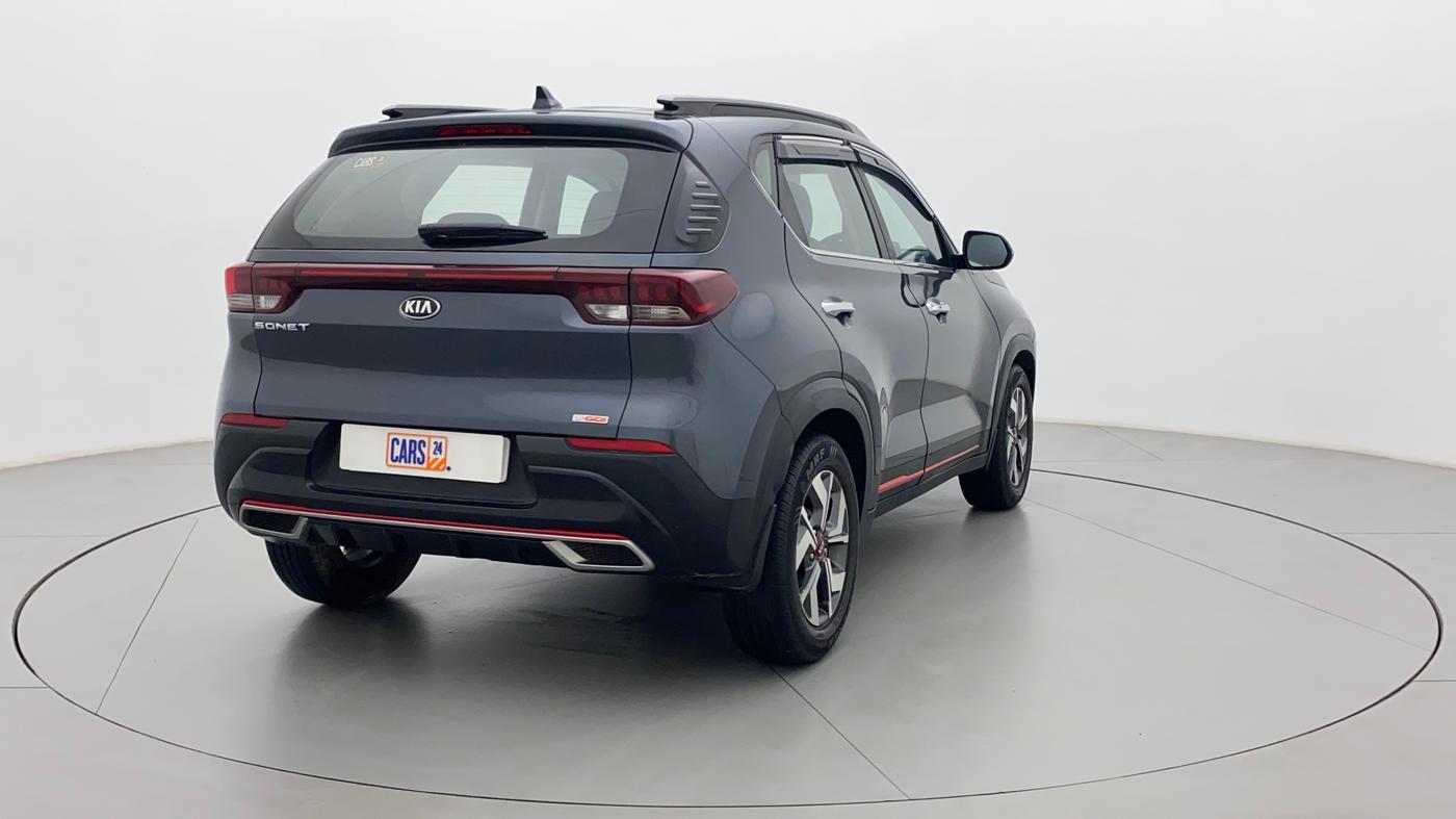2020 KIA SONET GTX PLUS 1.0 IMT, Petrol, Manual, 29,402 km, Right Back Diagonal
