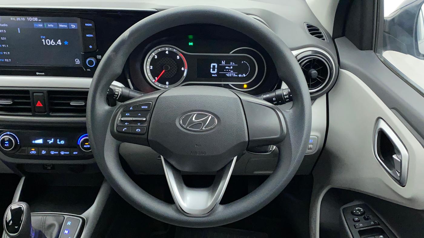 2022 Hyundai GRAND I10 NIOS SPORTZ U2 AMT 1.2 CRDI, Diesel, Automatic, 40,373 km, Steering Wheel Close Up