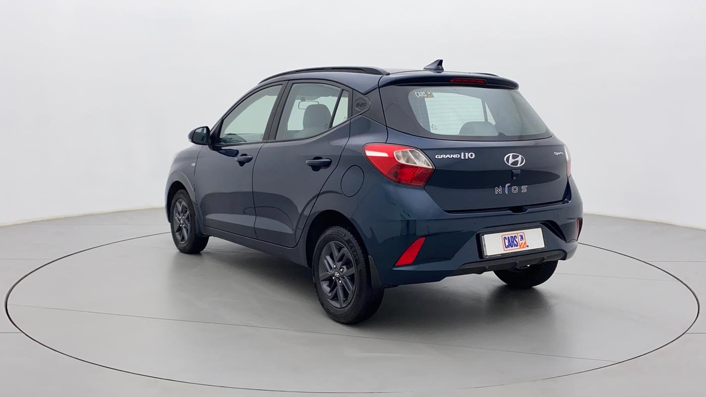 2022 Hyundai GRAND I10 NIOS SPORTZ U2 AMT 1.2 CRDI, Diesel, Automatic, 40,373 km, Left Back Diagonal