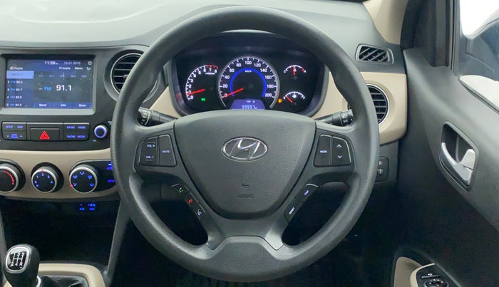 2019 Hyundai Grand i10 SPORTZ 1.2 KAPPA VTVT, Petrol, Manual, 41,790 km, Steering Wheel Close Up