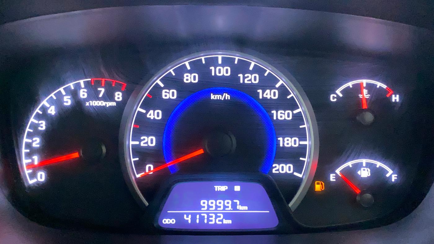 2019 Hyundai Grand i10 SPORTZ 1.2 KAPPA VTVT, Petrol, Manual, 41,790 km, Odometer Image