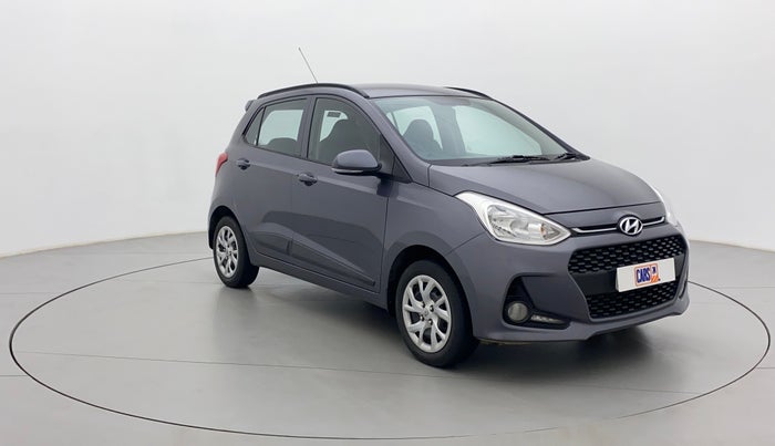 2019 Hyundai Grand i10 SPORTZ 1.2 KAPPA VTVT, Petrol, Manual, 41,790 km, Right Front Diagonal