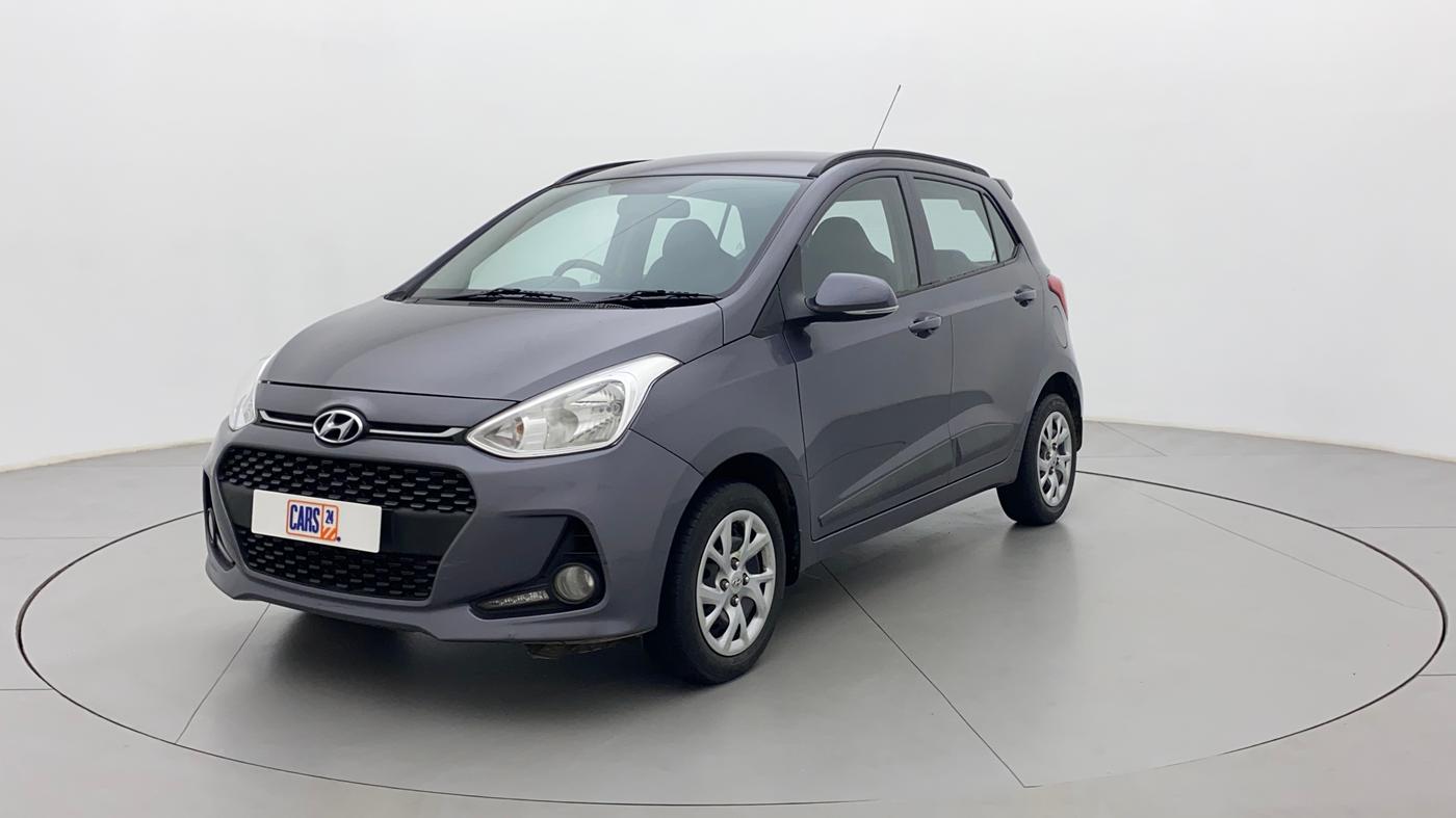 2019 Hyundai Grand i10 SPORTZ 1.2 KAPPA VTVT, Petrol, Manual, 41,790 km, Left Front Diagonal