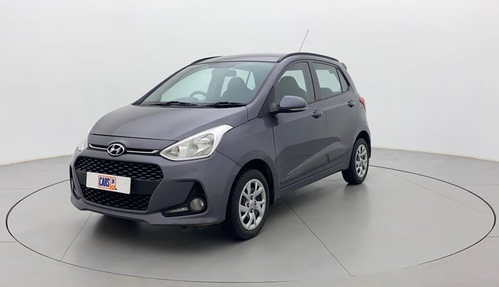 2019 Hyundai Grand i10 SPORTZ 1.2 KAPPA VTVT, Petrol, Manual, 41,790 km, Left Front Diagonal