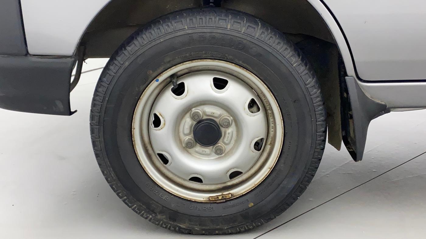 2018 Maruti Eeco 5 STR WITH A/C+HTR, Petrol, Manual, 18,114 km, Left Front Wheel