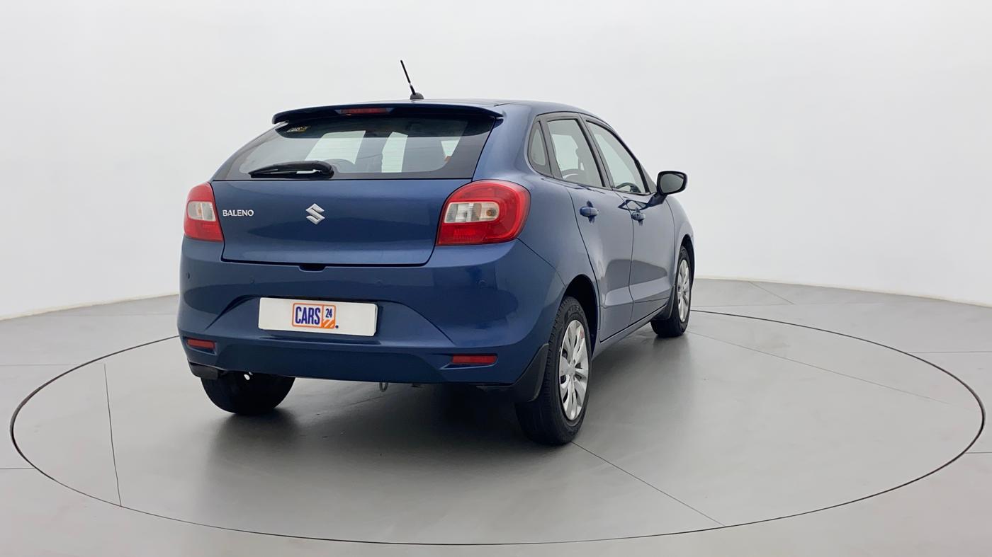 2016 Maruti Baleno DELTA PETROL 1.2, Petrol, Manual, 70,797 km, Right Back Diagonal