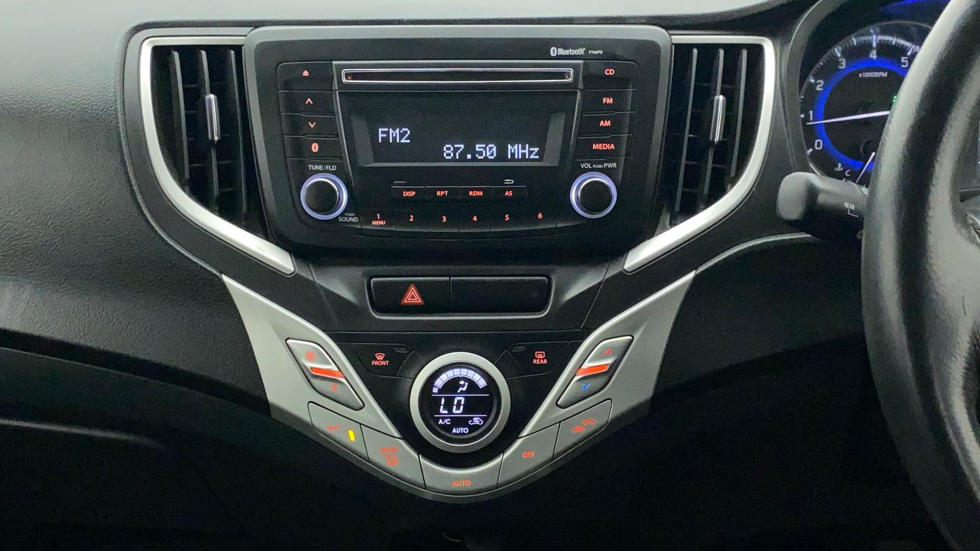 2016 Maruti Baleno DELTA PETROL 1.2, Petrol, Manual, 70,797 km, Air Conditioner
