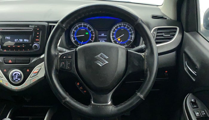 2016 Maruti Baleno DELTA PETROL 1.2, Petrol, Manual, 70,797 km, Steering Wheel Close Up