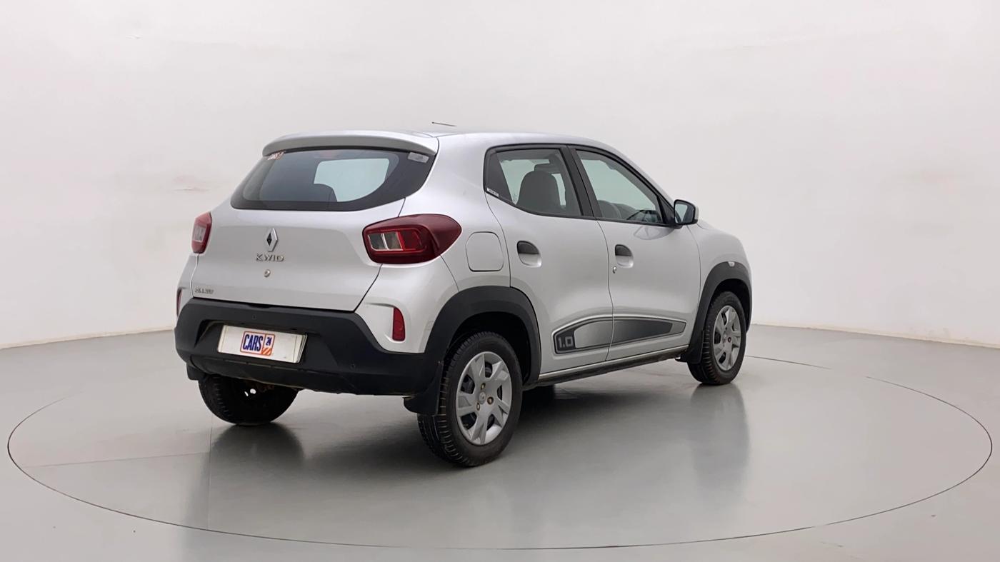 2019 Renault Kwid RXT 1.0 (O), Petrol, Manual, 60,046 km, Right Back Diagonal