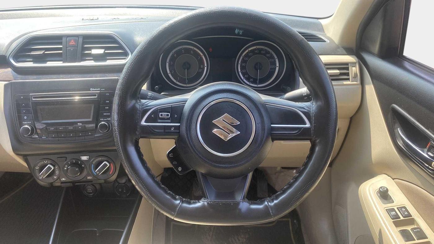 2019 Maruti Dzire VXI, Petrol, Manual, 42,188 km, Steering Wheel Close Up
