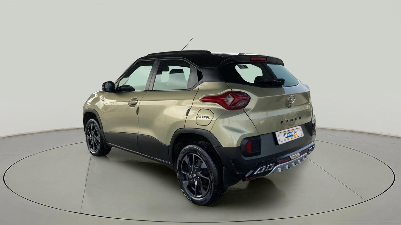 2022 Tata PUNCH CREATIVE iRA 1.2 AMT KAZIRANGA EDITION , Petrol, Automatic, 15,819 km, Left Back Diagonal