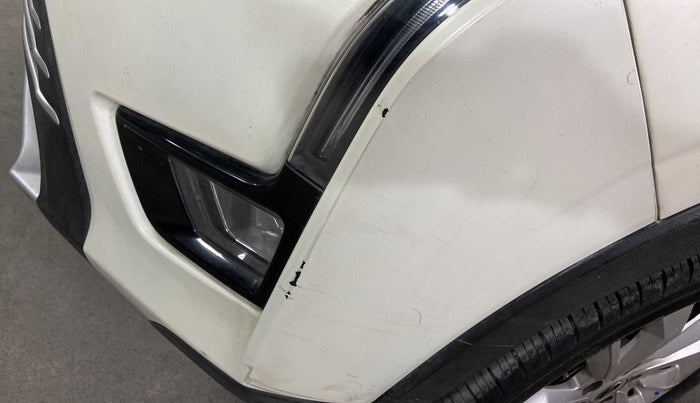 2020 Mahindra XUV300 W8 1.5 DIESEL AMT, Diesel, Automatic, 54,812 km, Front bumper - Minor scratches