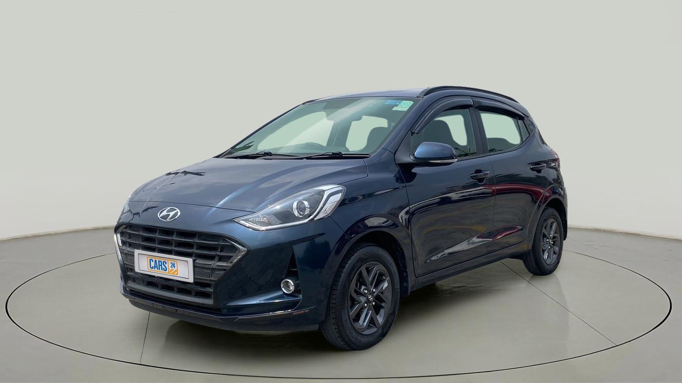 2020 Hyundai GRAND I10 NIOS SPORTZ AMT 1.2 KAPPA VTVT, Petrol, Automatic, 28,478 km, Left Front Diagonal