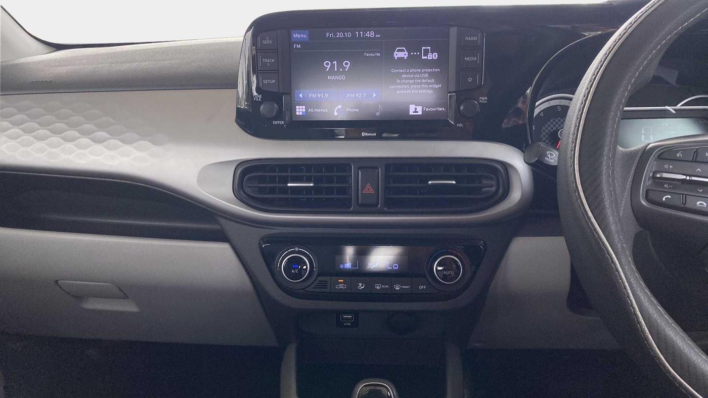 2020 Hyundai GRAND I10 NIOS SPORTZ AMT 1.2 KAPPA VTVT, Petrol, Automatic, 28,478 km, Air Conditioner