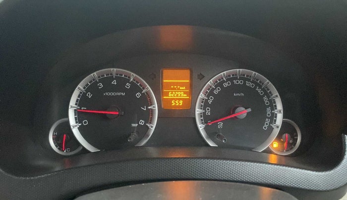 2014 Maruti Swift Dzire VXI, Petrol, Manual, 62,334 km, Odometer Image