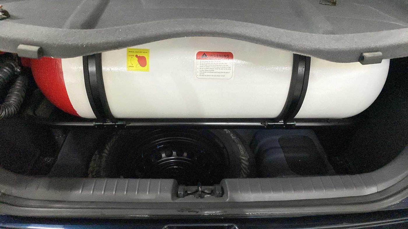 2021 Hyundai GRAND I10 NIOS SPORTZ 1.2 KAPPA VTVT CNG, CNG, Manual, 15,185 km, Boot Inside