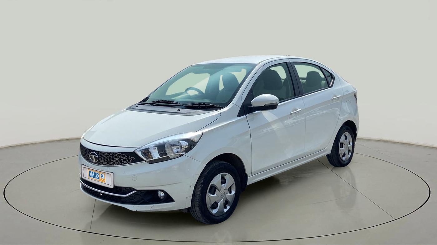 2019 Tata TIGOR XZ PETROL, Petrol, Manual, 90,474 km, Left Front Diagonal