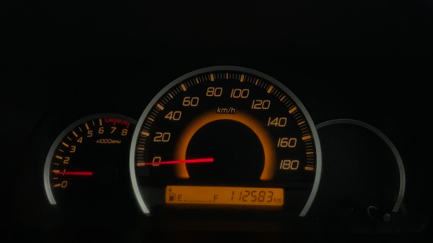 2013 Maruti Wagon R 1.0 VXI, Petrol, Manual, 1,12,582 km, Odometer Image