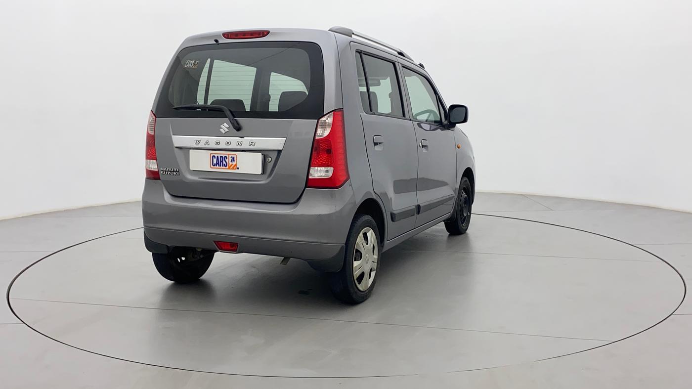 2013 Maruti Wagon R 1.0 VXI, Petrol, Manual, 1,12,582 km, Right Back Diagonal