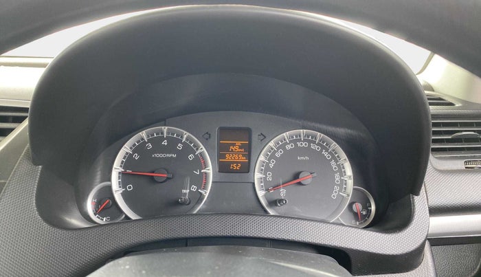 2014 Maruti Swift VXI, Petrol, Manual, 92,314 km, Odometer Image