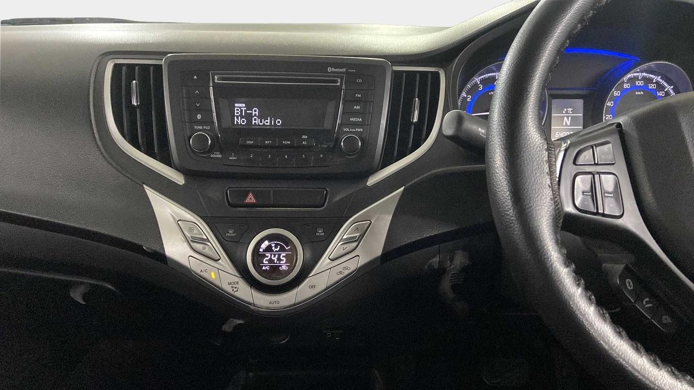 2016 Maruti Baleno DELTA CVT PETROL 1.2, Petrol, Automatic, 64,002 km, Air Conditioner