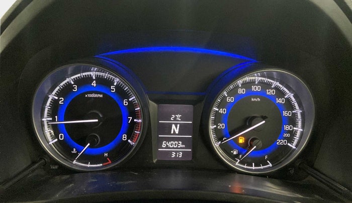 2016 Maruti Baleno DELTA CVT PETROL 1.2, Petrol, Automatic, 64,002 km, Odometer Image