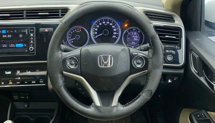 2017 Honda City 1.5L I-VTEC V MT, Petrol, Manual, 1,15,769 km, Steering Wheel Close Up