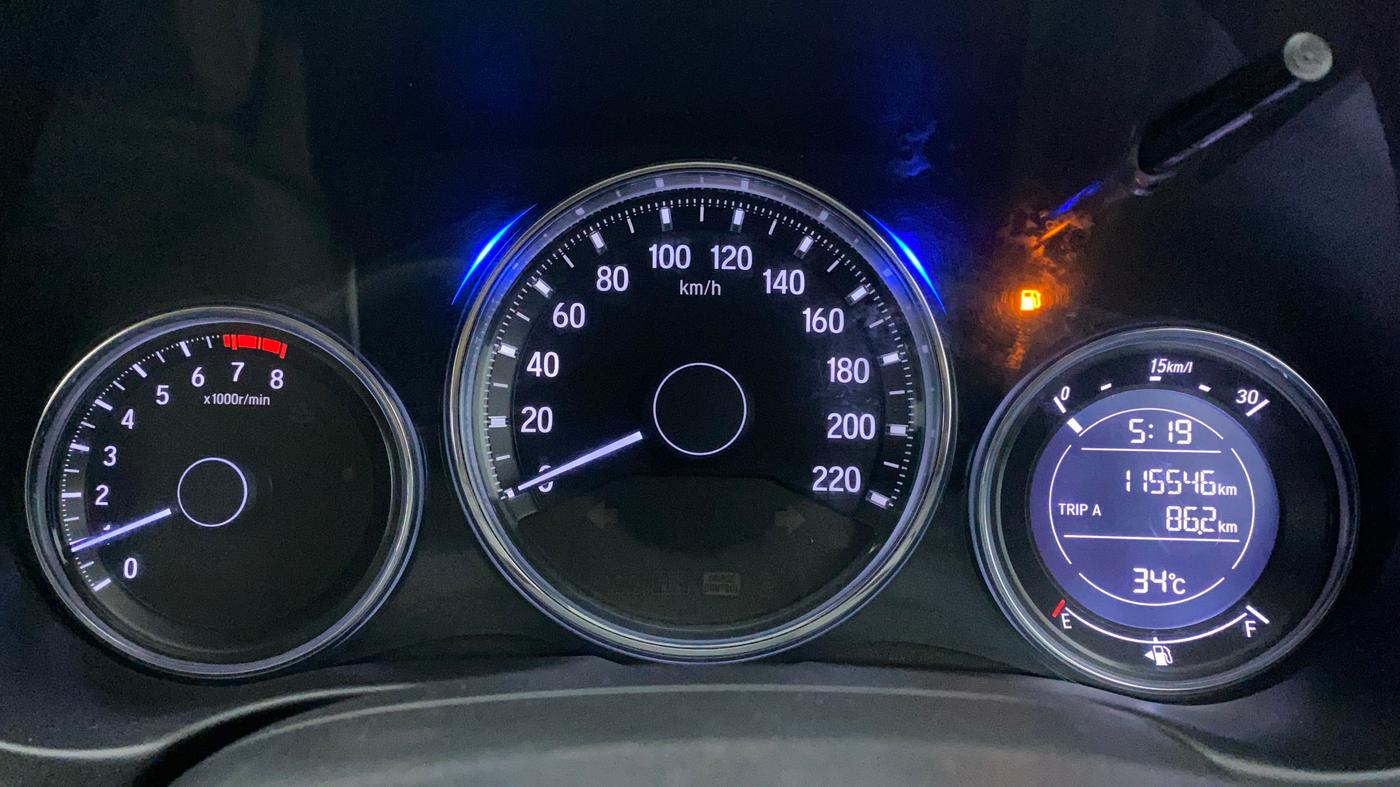 2017 Honda City 1.5L I-VTEC V MT, Petrol, Manual, 1,15,769 km, Odometer Image
