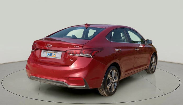 2018 Hyundai Verna 1.6 SX (O) CRDI MT, Diesel, Manual, 63,665 km, Right Back Diagonal