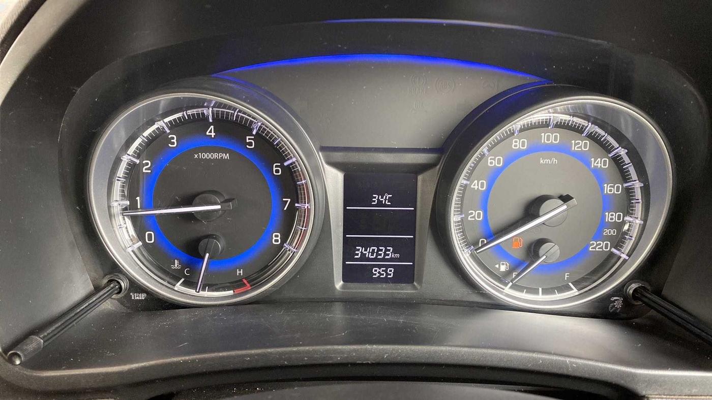 2018 Maruti Baleno DELTA PETROL 1.2, Petrol, Manual, 34,030 km, Odometer Image