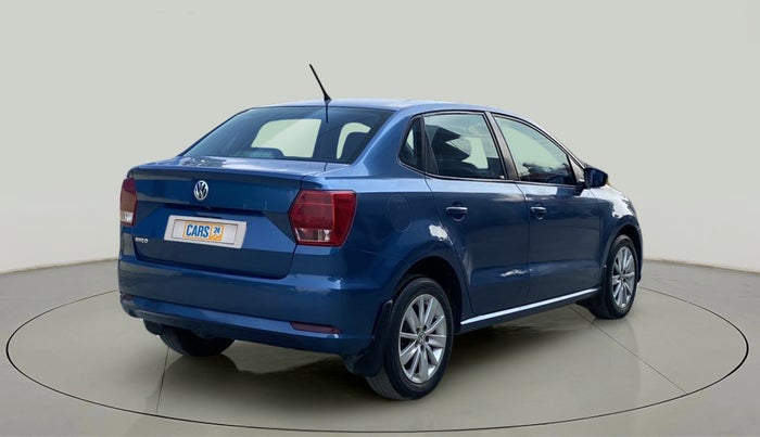 2016 Volkswagen Ameo HIGHLINE1.2L, Petrol, Manual, 92,128 km, Right Back Diagonal