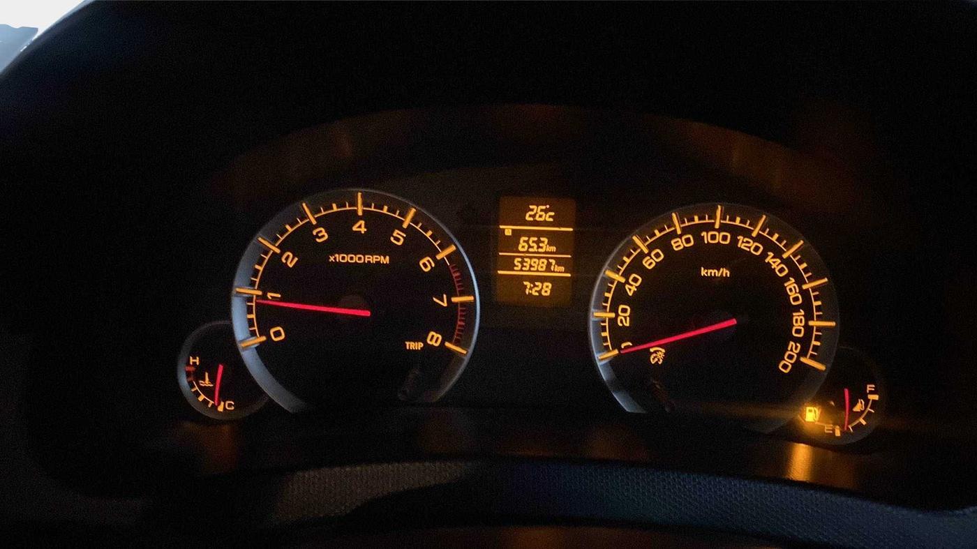 2014 Maruti Swift ZXI, Petrol, Manual, 53,922 km, Odometer Image
