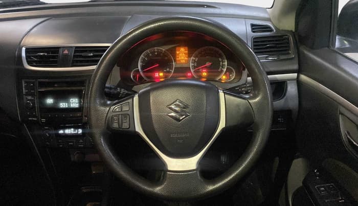2014 Maruti Swift ZXI, Petrol, Manual, 53,922 km, Steering Wheel Close Up