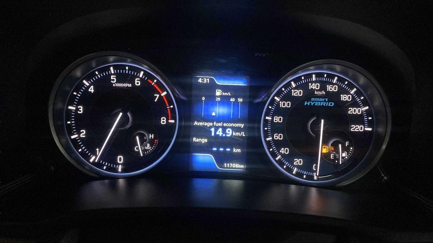 2022 Maruti Ertiga VXI SHVS, Petrol, Manual, 11,744 km, Odometer Image
