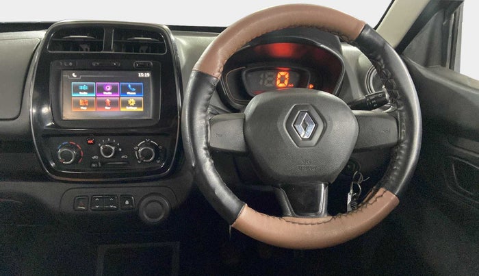 2017 Renault Kwid RXT 1.0 (O), Petrol, Manual, 48,781 km, Steering Wheel Close Up